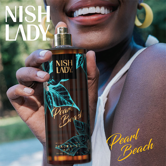 Spray pentru Corp Nish Lady Pearl Beach 260 ml