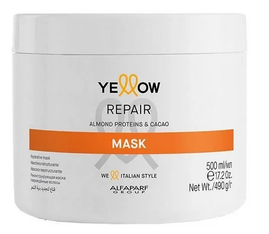 Masca de Par Reparatoare pentru Par Yellow, 500 ml