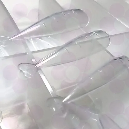 Tipsuri Unghii Reutilizabile Smart Forms Liquid Tips Set 120 Buc, 12 Marimi, Tip V-Shape
