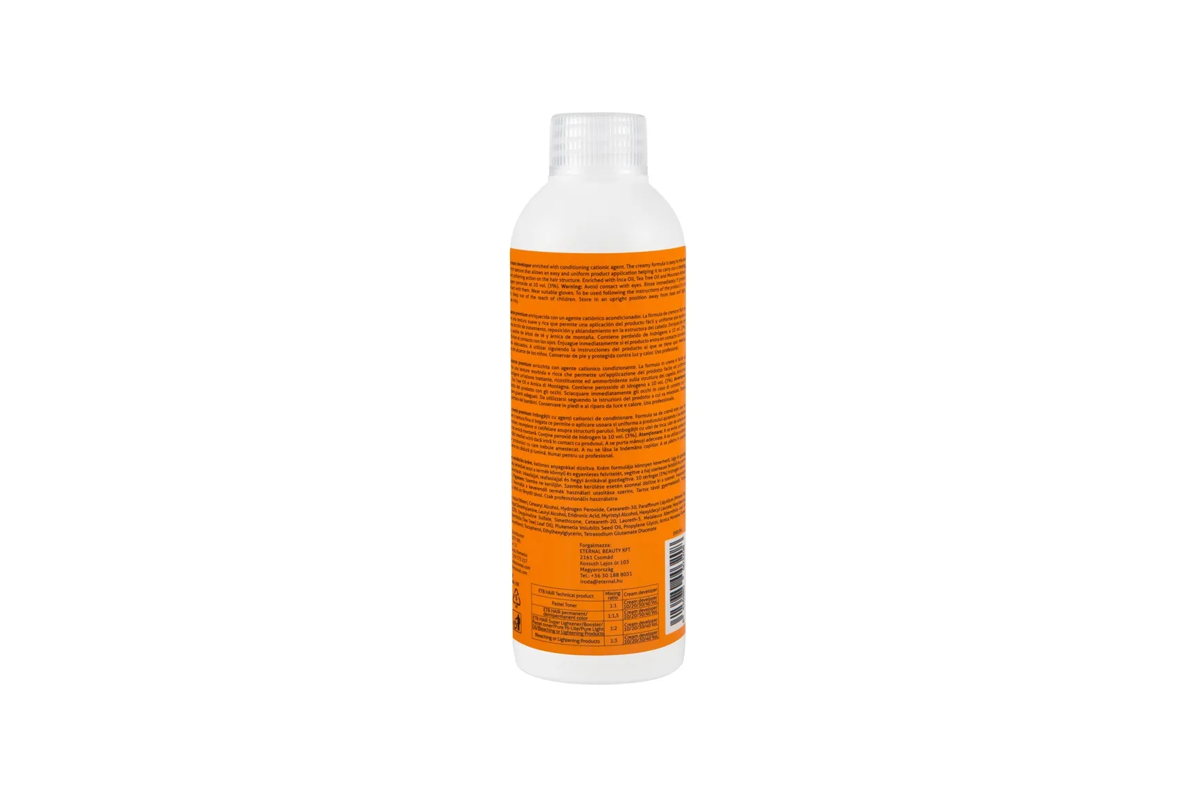 Crema Oxidanta ETB Hair Professional 3%, 10 Vol, 150 ml