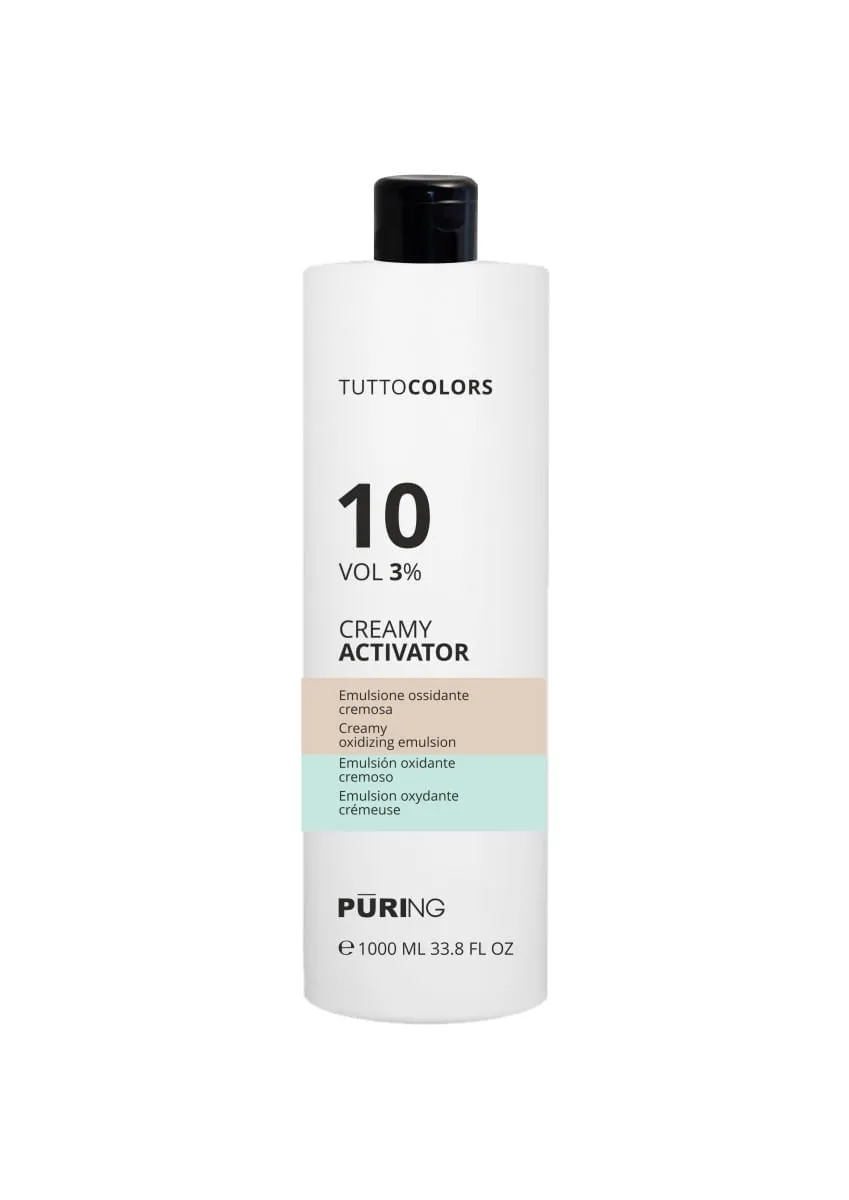 Crema Oxidanta Puring Tutto Colors 3%, 10 Vol, 1000 ml