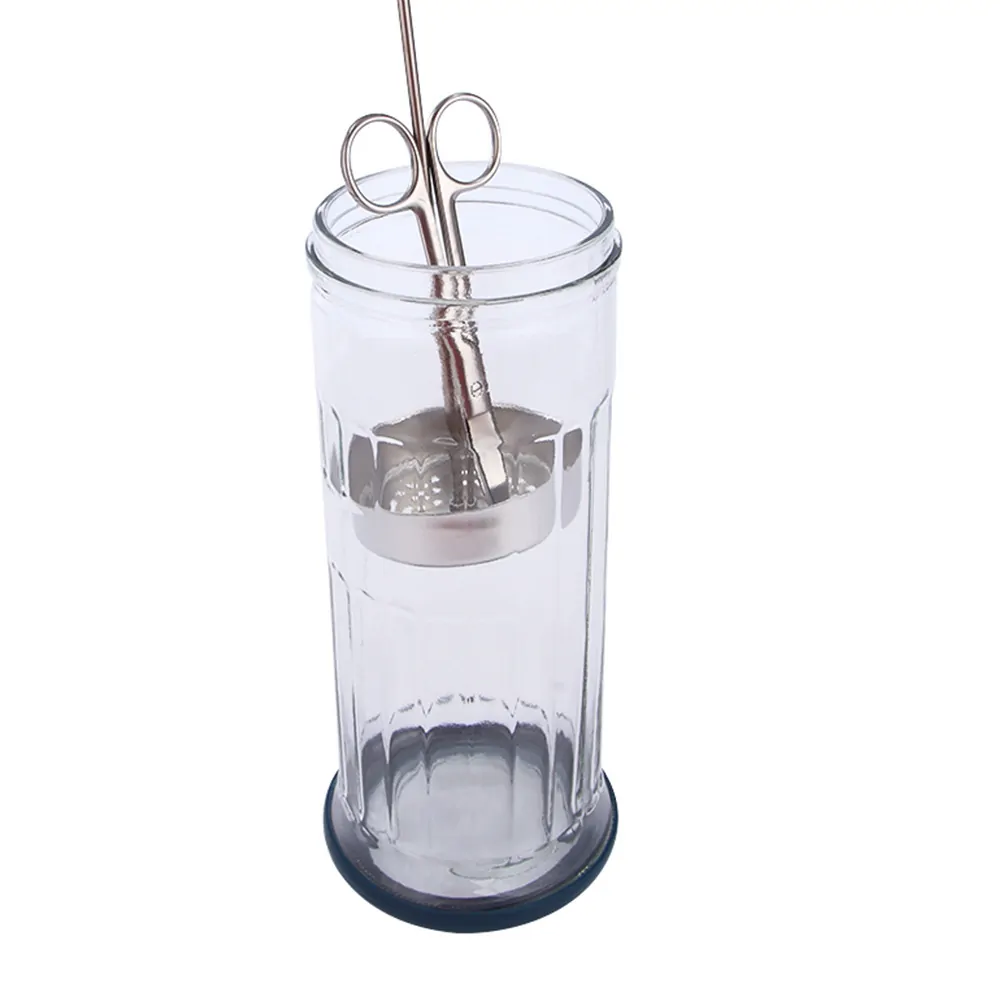 Recipient din Sticla 1100 ml pentru Sterilizare, Dezinfectare Instrumentar