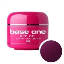 Gel UV Color Base One 5 g Red candy-cranberry-02 - 1