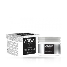 Ceara de par colorata - AGIVA - White - 120 ml