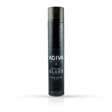 Fixativ pentru par - AGIVA - Extra Strong Black - Glued - 400 ml