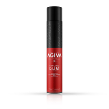 Fixativ pentru par - AGIVA - Gum - Red - 400 ml