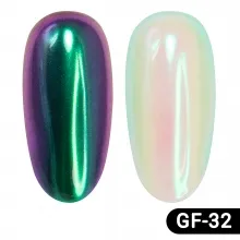 Pigment Unghii Oglinda Aurora Bar-be GF-32